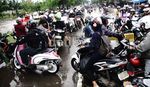 Banjir, Daan Mogot Macet Total