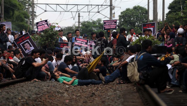 Polisi akan Mediasi Demonstran PKL di Stasiun dengan PT KAI