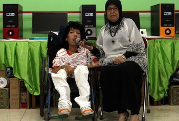 Dalam acara ini Habibie hadir guna menyemangati para peserta.