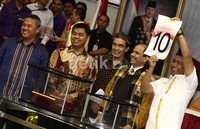 Hanura tetap senang dengan nomor urut 10 yang didapatnya.     