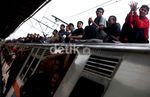Aksi Blokir Bubar, Jalur KRL Kembali Normal