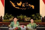 Ibu Ani Kumpulkan Istri-istri Menteri