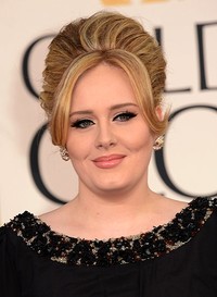 Penampilan perdana Adele pasca melahirkan. Jason Merritt/Getty Images.