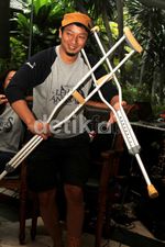 Duh, Kaki Ringgo Agus Rahman Patah