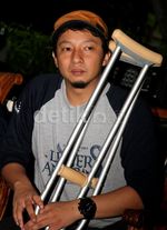Duh, Kaki Ringgo Agus Rahman Patah