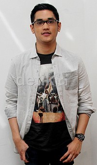 Afgan bergaya casual. Gusmun/detikHOT.