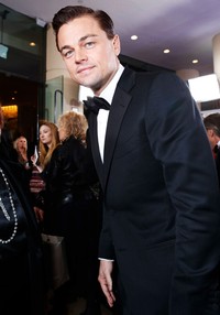 Leonardo DiCaprio yang masuk dalam nominasi Aktor Terbaik dalam film 'Django Unchained' dikalahkan lawan mainnya Christoph Waltz dalam film yang sama. Alexandra Wyman/Getty Images for smartwater.