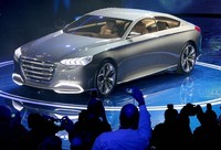 Mobil mewah itu adalah Hyundai HCD-14 Genesis. (dok Hyundai)