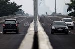 Jalan Layang Non Tol Antasari-Blok M Diuji Coba