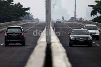 Total tiang atau kolom sepanjang jalan layang sebanyak 108 pier dengan total panjang 5.110 meter.
