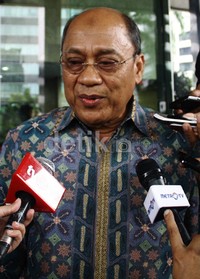 Mahyuddin membeberkan perihal pembahasan anggaran di komisi yang sempat diketuainya. Ramses/detikFoto.