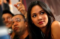 Pas proses syuting baru ketahuan hamil 2-3 bulan, ujarnya. Mauludi/detikHOT.