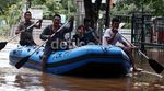 Perumahan Elite Green Garden Terendam Banjir