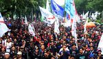 Demo Buruh Picu Kemacetan