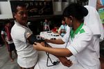 Korban Banjir Periksa Kesehatan Gratis