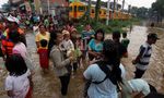 Depo KRL Bukit Duri Terendam