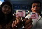 Penumpang KRL Dapat Tiket Gratis