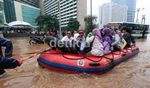 Sudirman Thamrin juga Dikepung Banjir