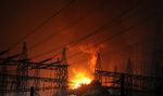 Jakarta Banjir, Gardu Listrik Cawang Terbakar