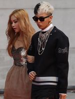 Hitam Putih Rambut G-Dragon