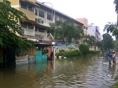 Perumahan STS Sunter Terendam