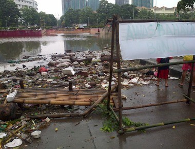 Mirip Kolam, Underpass Kemayoran-Sunter Kelelep Banjir 5 Meter