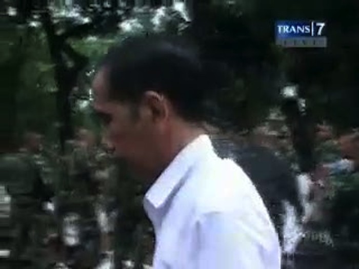 Jokowi Jadi Mandor Sehari