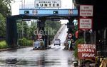Banjir, Motor Dilarang Masuk Tol