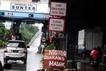 Banjir, Motor Dilarang Masuk Tol