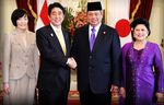 Presiden SBY Menerima Kunjungan PM Jepang