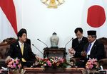 Presiden SBY Menerima Kunjungan PM Jepang
