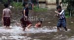 Banjir di Jl. KH Wahid Hasyim Masih Sebetis