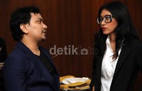 Musisi Tompi turut hadir dalam acara tersebut. Ayya/detikHOT.