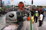 Mobil Suzuki Carry Terbakar di Bekasi