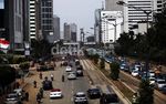 Kondisi Jalanan di Seputar HI Kembali Normal