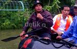 Jokowi Tinjau Banjir Pluit