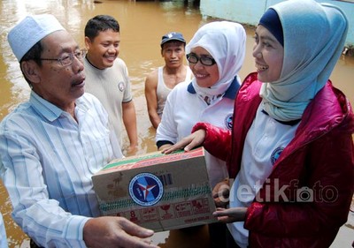 PIA FPD Bantu Korban Banjir