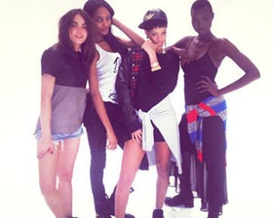 Kolaborasi Rihanna dengan River Island di London Fashion Week 2013