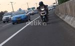 Akses Lumpuh Motor Masuk Tol