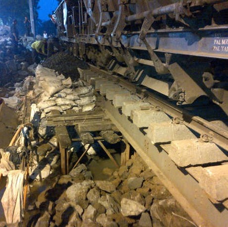 Perbaikan Rel Latuharhary Selesai, KRL Bisa Melintas 22 Januari