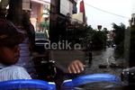 Kawasan Glodok Masih Tergenang Banjir