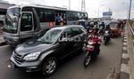 TransJ Mogok di Flyover Senen