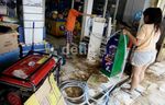 Mini Market Bersih-bersih Usai Banjir