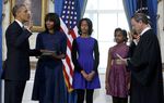 Obama Disumpah Jadi Presiden AS