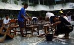 Pasca Banjir, SMA 8 Bersih-bersih