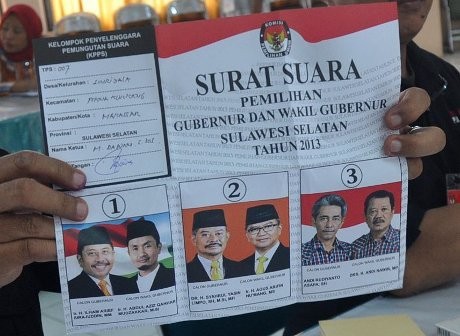 Pemungutan Suara Pilkada Sulsel Ditutup, Kantor KPUD Dijaga Brimob