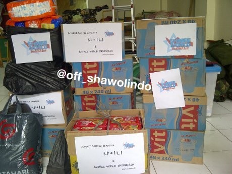 Fans SHINee Ikut Donasi untuk Korban Banjir Jakarta