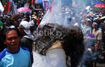 Ribuan Petani Tembakau Klaten Demo