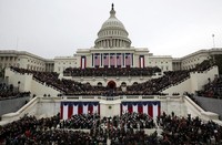 Ratusan ribu warga AS hadiri pelantikan Obama. Reuters/Jason Reed