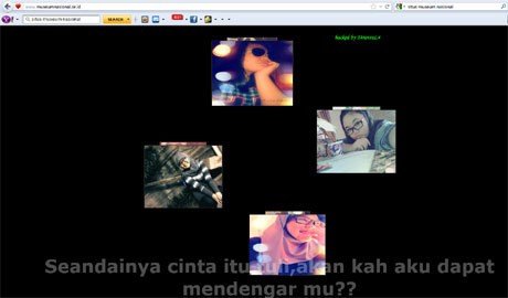 Situs Museum Nasional Di-deface Situs Museum Nasional Di-deface